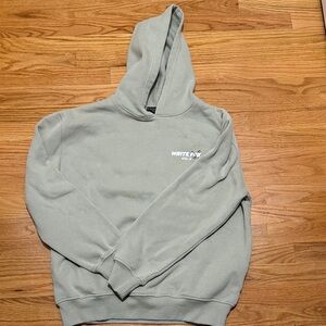 White Fox Boutique Light Gray Hoodie